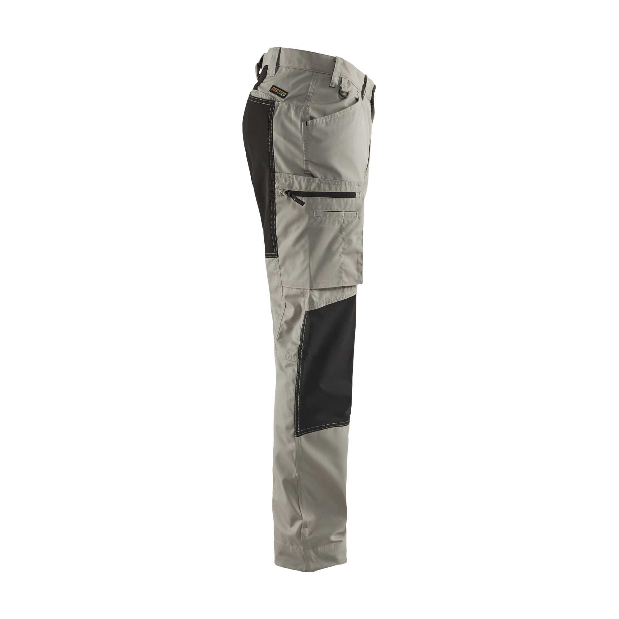 BLAKLADER 14591845 Service Trousers with Stretch Work Trousers Men - stretch panels